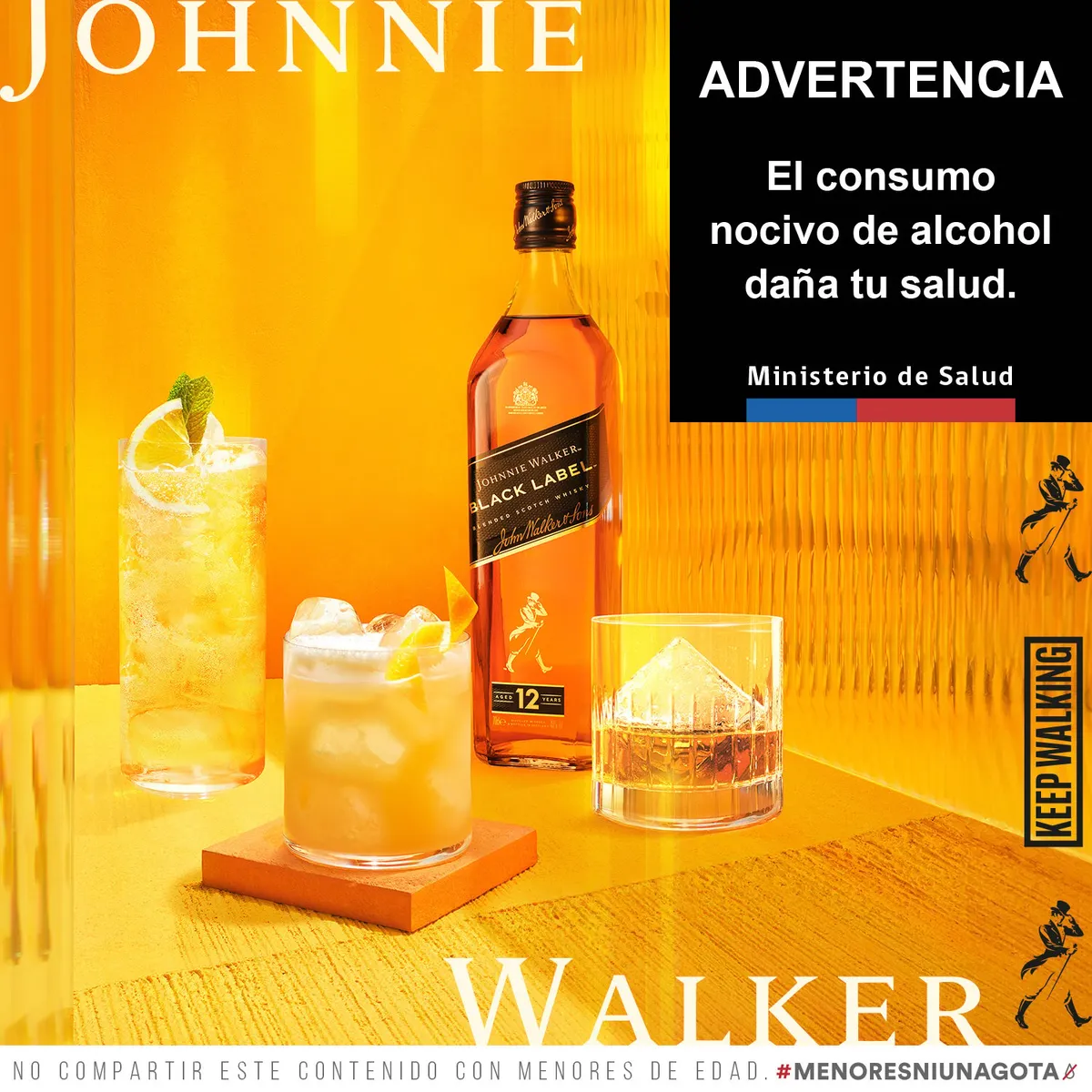 JOHNNIE WALKER - Black 750 Ml Johnnie Walker