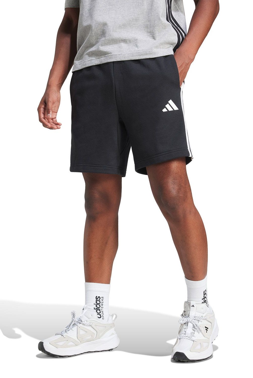 ADIDAS - Short Deportivo M 3S Ft Hombre Adidas