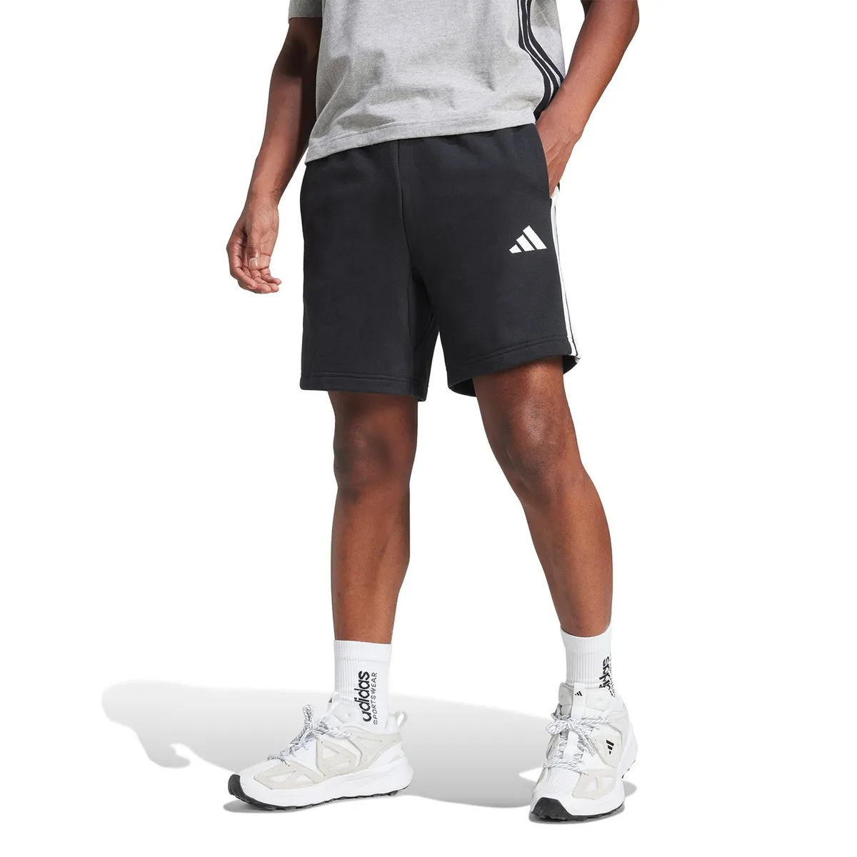 ADIDAS - Short Deportivo M 3S Ft Hombre Adidas