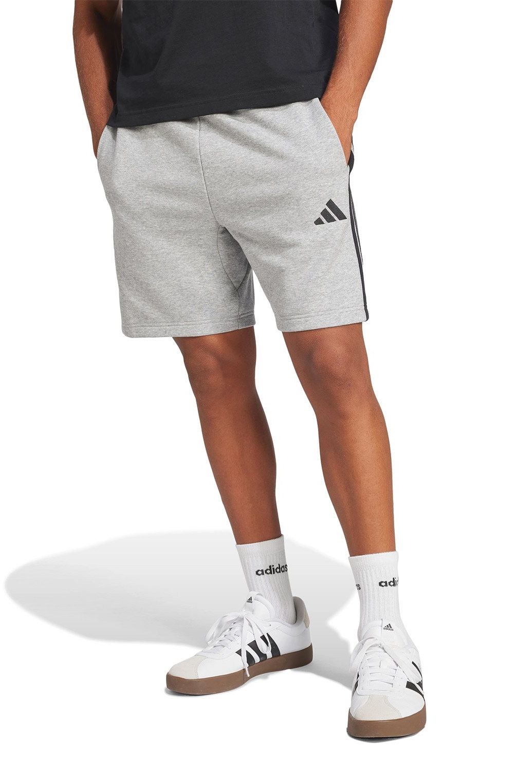 ADIDAS - Short Deportivo M 3S Ft Hombre Adidas