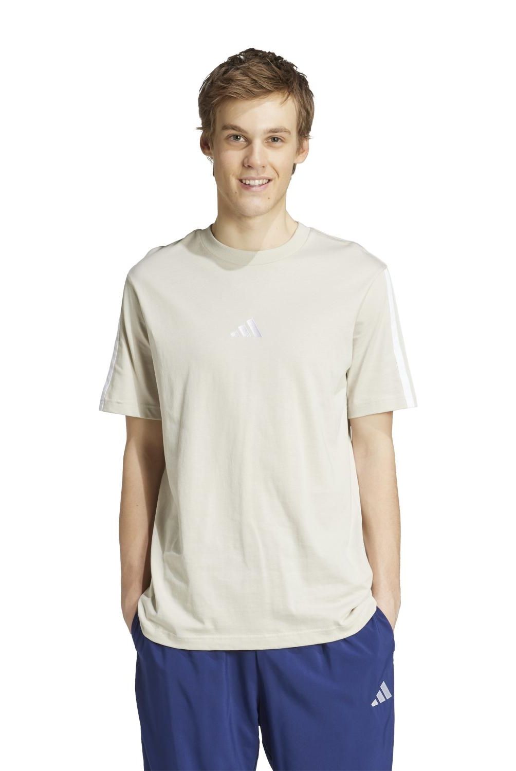 ADIDAS - Polera Manga Corta M 3S Sj T B Hombre Adidas