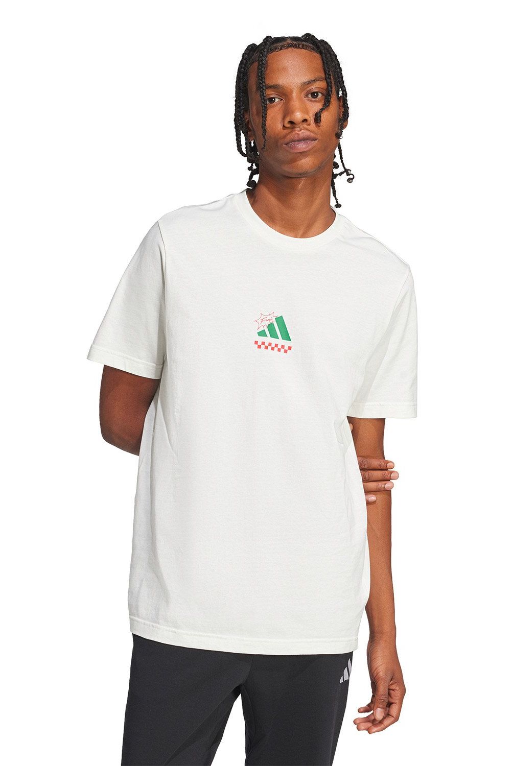 ADIDAS - Polera Manga Corta Pizza Hombre Adidas