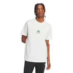 ADIDAS - Polera Manga Corta Pizza Hombre