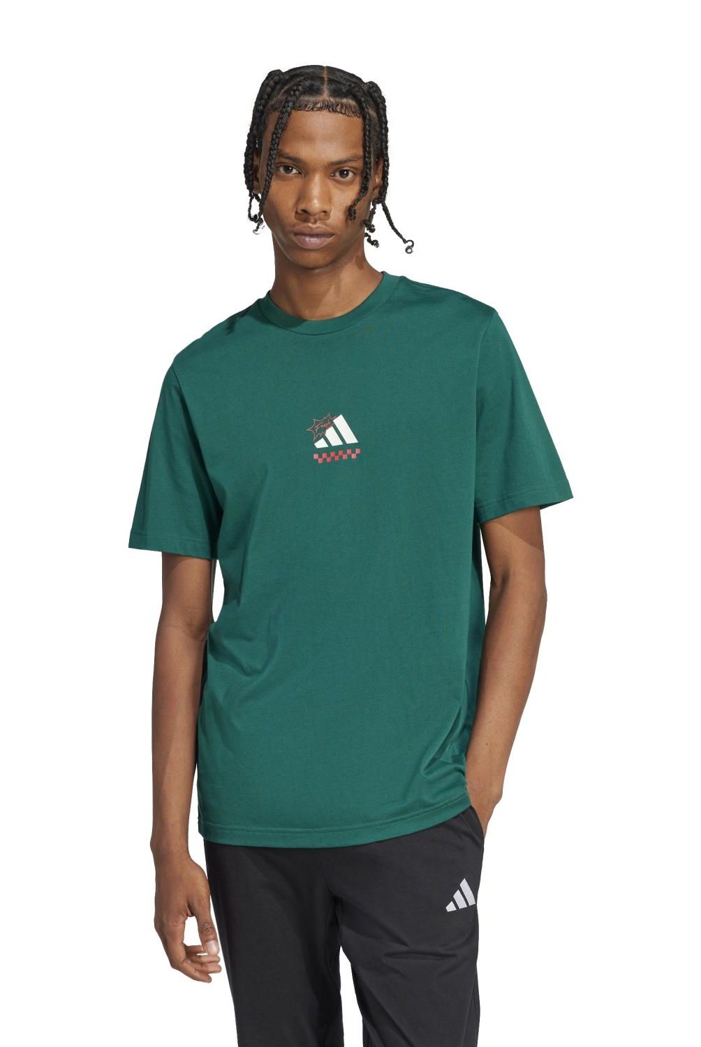 ADIDAS - Polera Manga Corta Pizza Hombre Adidas