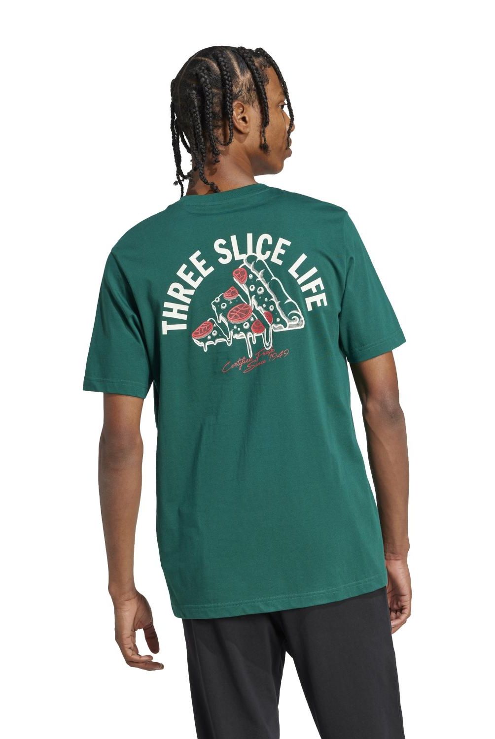 ADIDAS - Polera Manga Corta Pizza Hombre Adidas