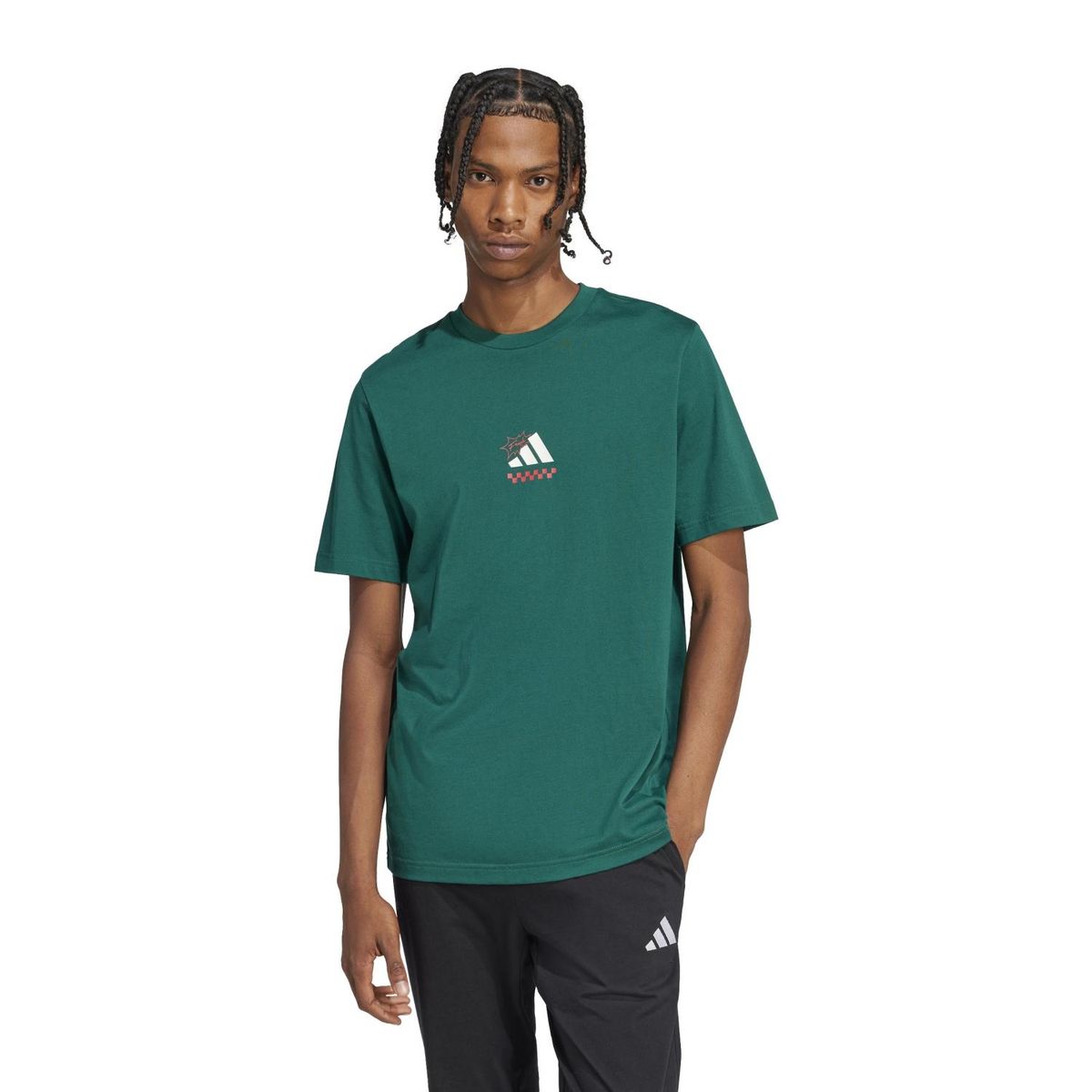 ADIDAS - Polera Manga Corta Pizza Hombre Adidas