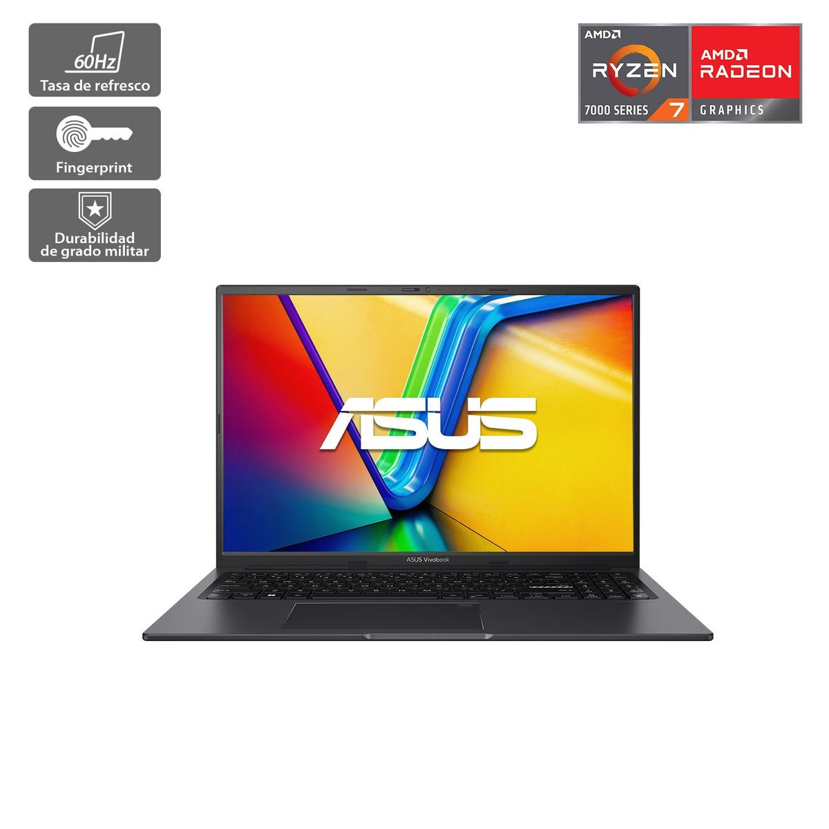 ASUS - Notebook Vivobook 16X M3604 AMD Ryzen 7 16Gb RAM 512Gb SSD 16" WUXGA 60Hz Asus