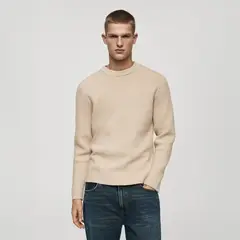 MANGO MAN - Sweater Punto Regular Fit Hombre