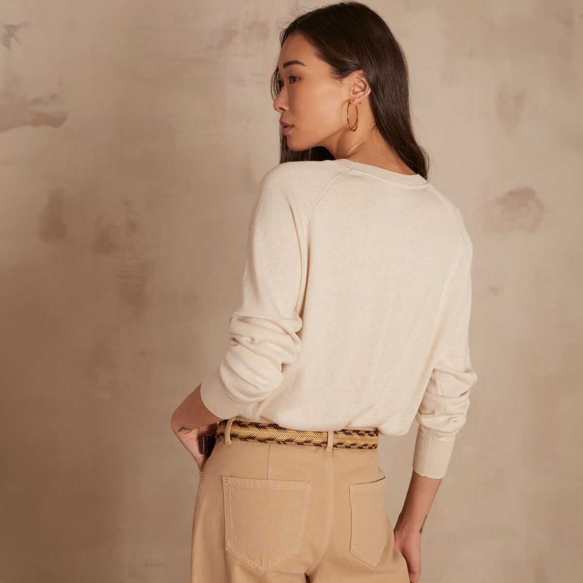 MAISON 123 - Sweater Cuello Redondo  Mujer Maison 123