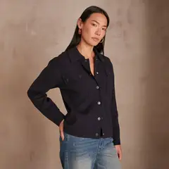 MAISON 123 - Chaqueta Botones Mujer