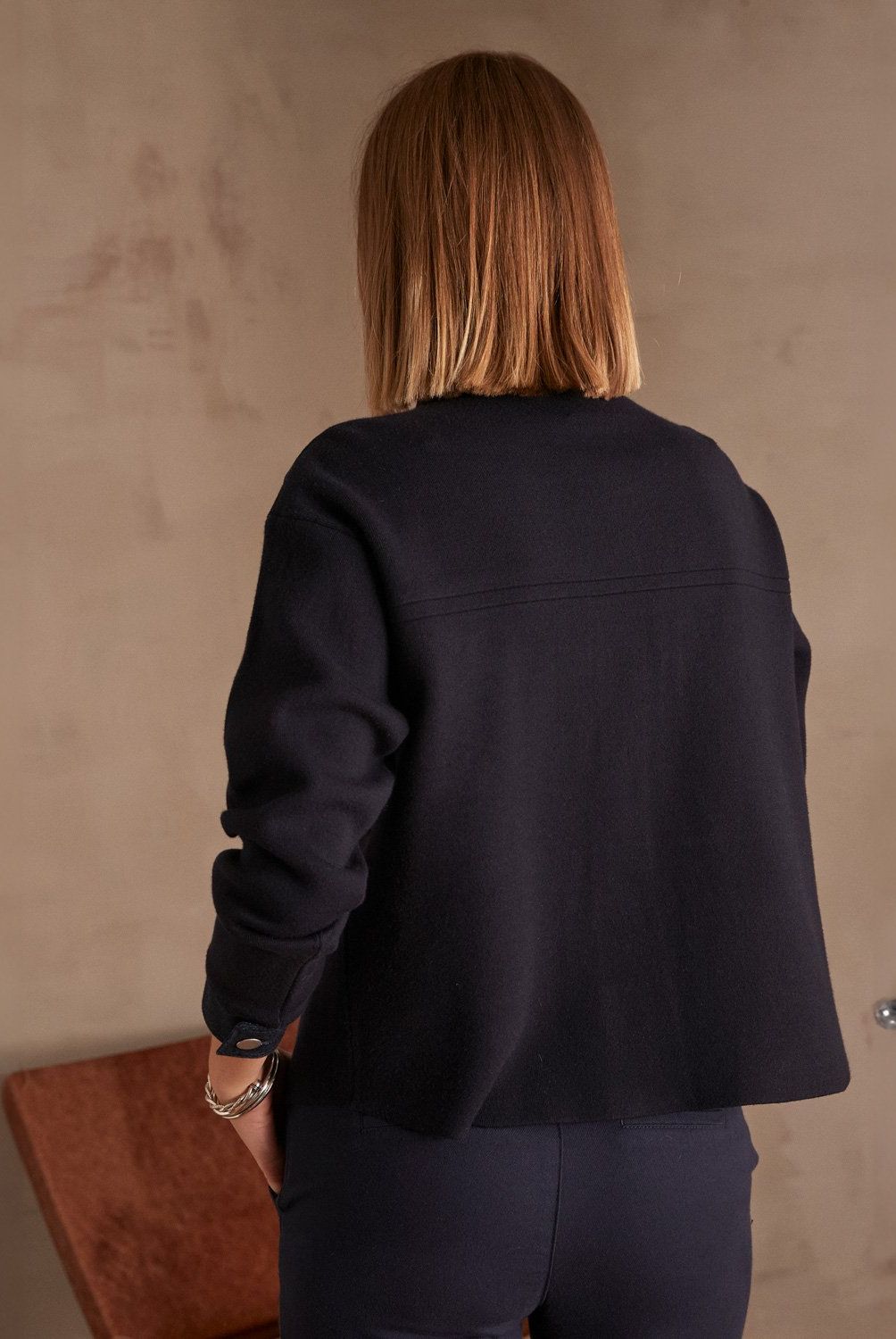 MAISON 123 - Chaqueta Jeans Botones Mujer Maison 123