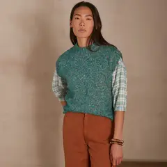 MAISON 123 - Sweater sin Mangas Mujer