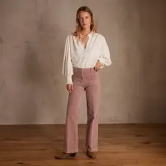 MAISON 123 - Pantalón Algodón Mujer