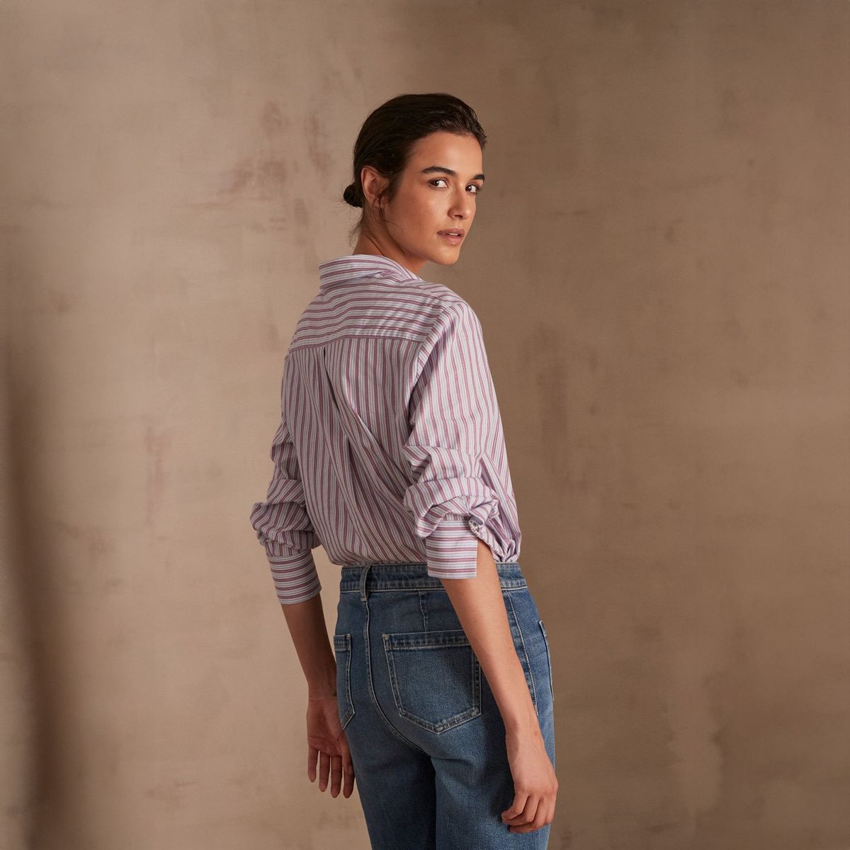 MAISON 123 - Blusa Rayas Algodón Mujer Maison 123
