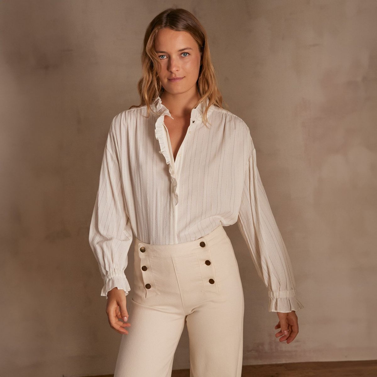 MAISON 123 - Blusa Vuelos Mujer Maison 123