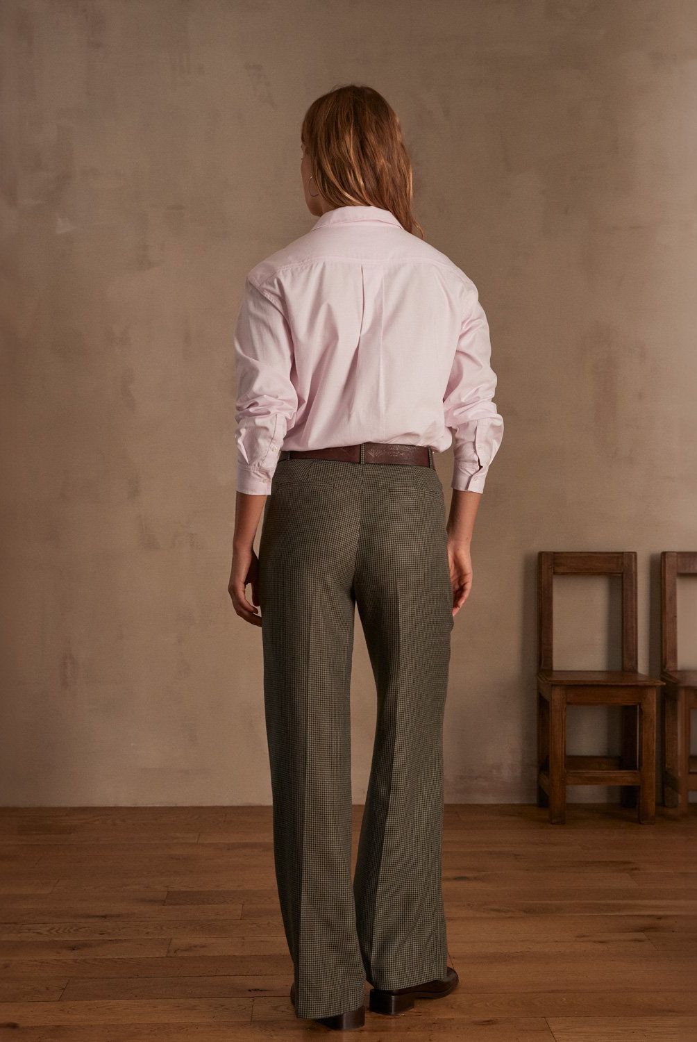 MAISON 123 - Pantalón Wide Leg Mujer Maison 123