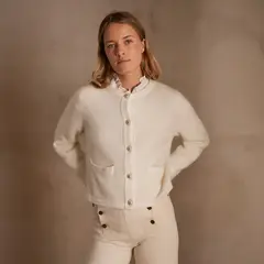 MAISON 123 - Chaleco Botones Mujer