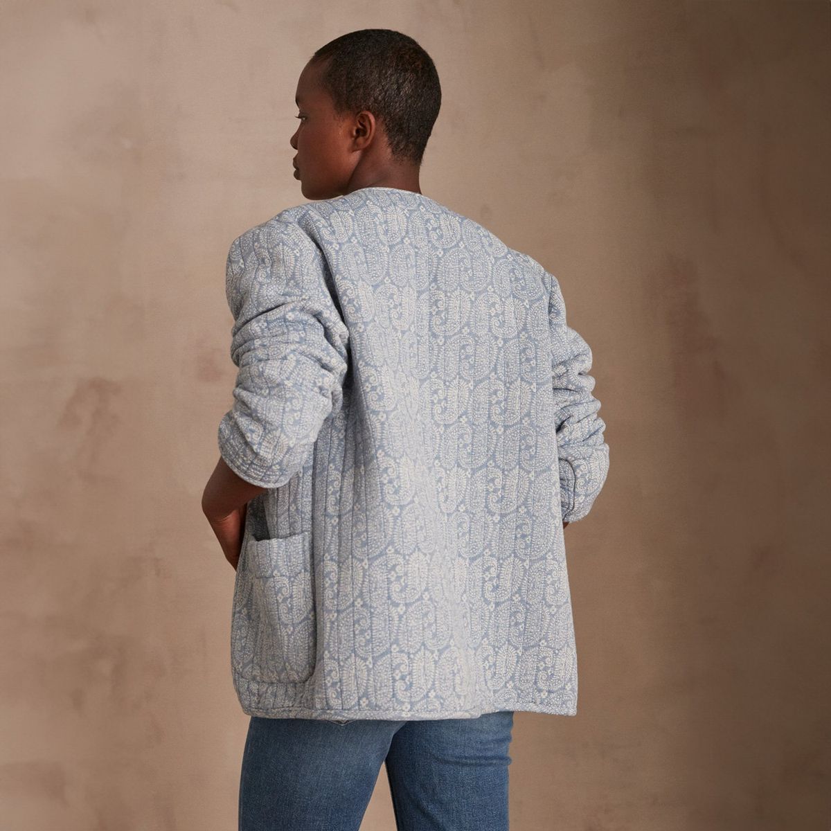 MAISON 123 - Chaqueta Estampada Algodón Mujer Maison 123