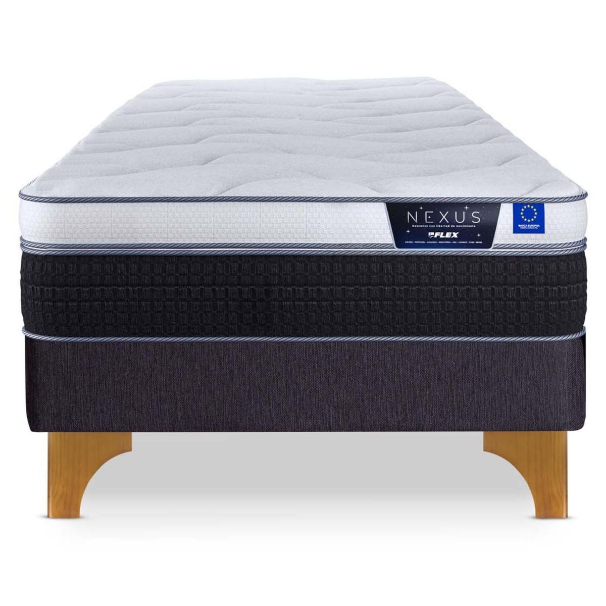 FLEX - Cama Europea Nexus 1.5 Plazas X 2.00Mt Flex