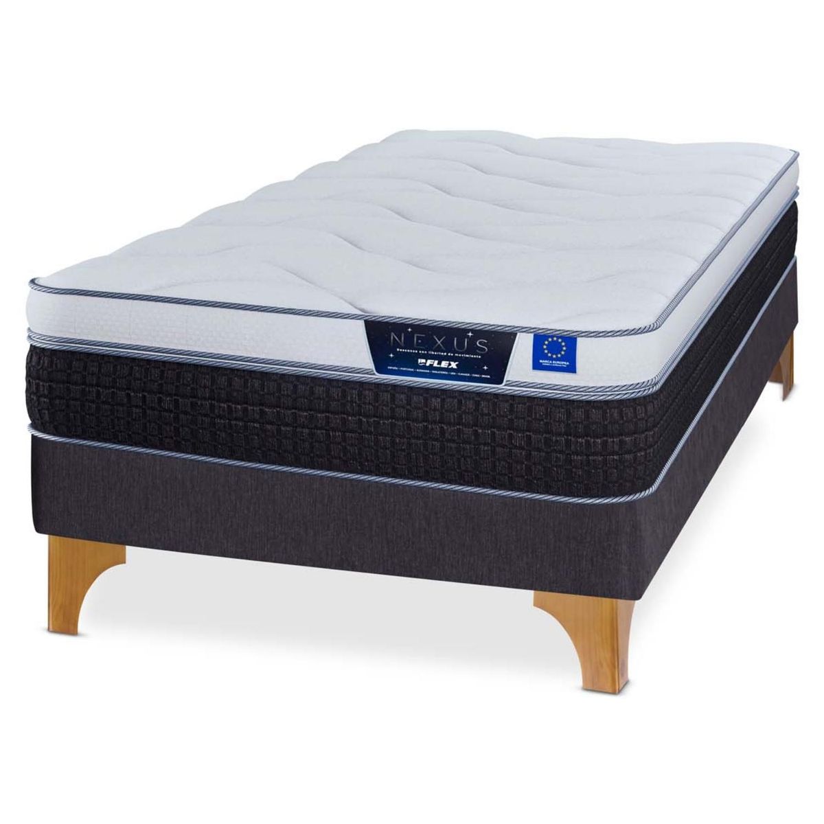 FLEX - Cama Europea Nexus 1.5 Plazas X 2.00Mt Flex