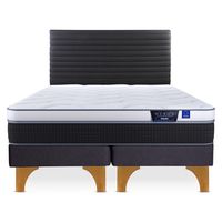 Cama Europea Nexus 2 Plazas Bd + Respaldo Modern