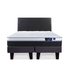 FLEX - Cama Europea Nexus 2 Plazas Bd + Respaldo Modern