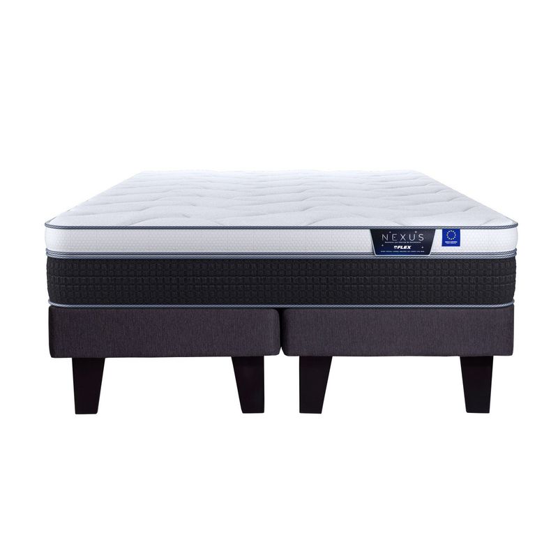 FLEX - Cama Europea Nexus King X 2.00Mt Base Dividida Flex