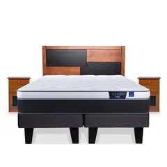 FLEX - Cama Europea Nexus King + Set Colonia