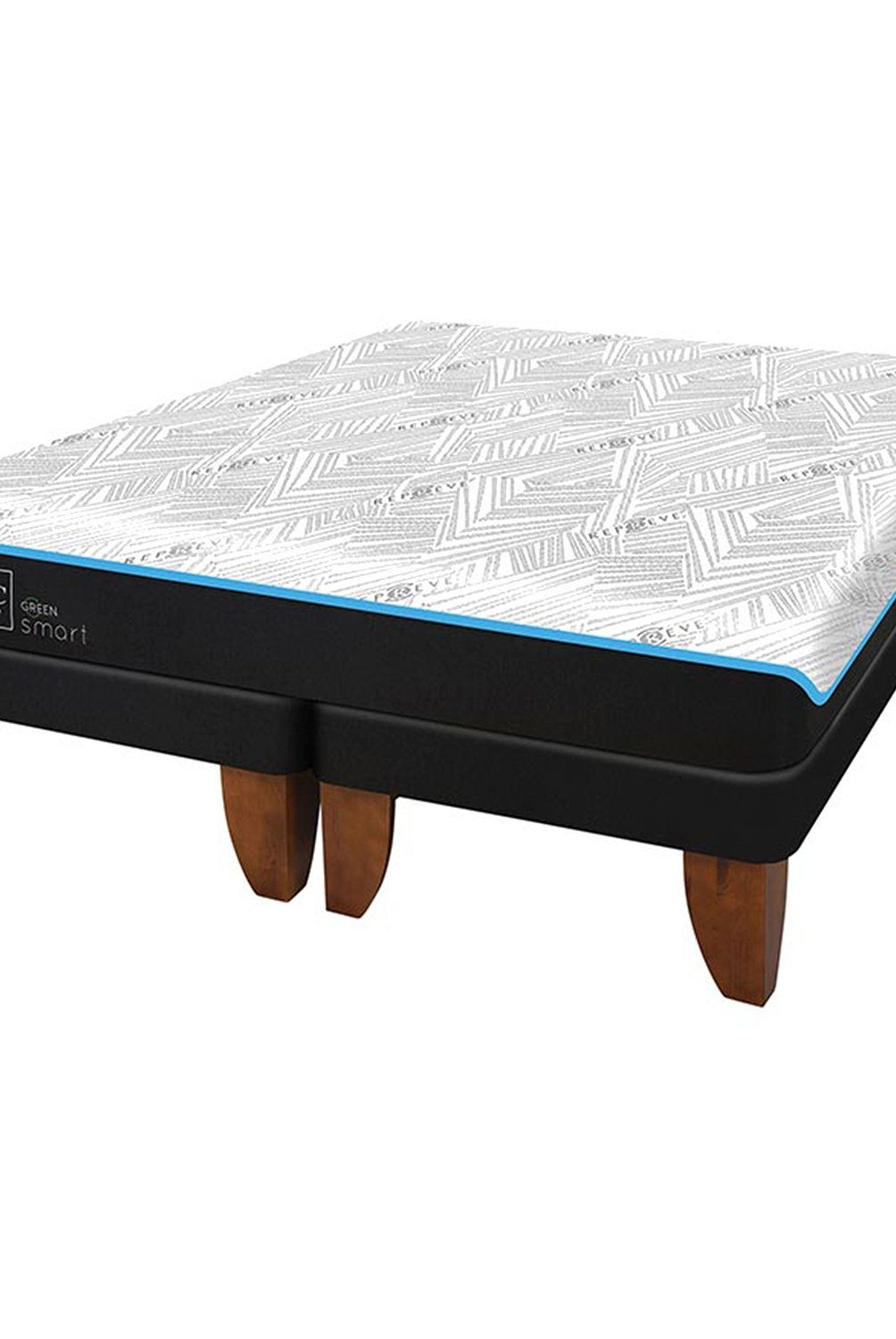 CIC - Cama Europea Green Infinity 2 Plazas X 2.00Mt Base Dividida Cic