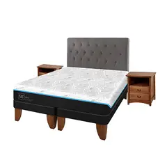 CIC - Cama Europea Green King + Respaldo