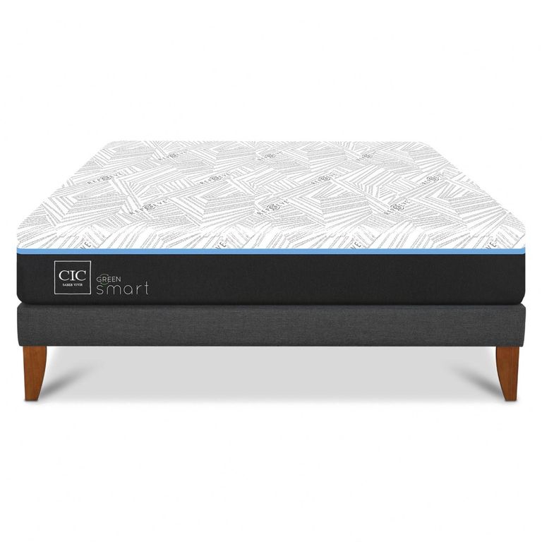 CIC Cama Europea Box Green Infinity King