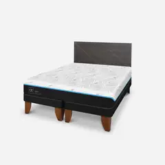 CIC - Cama Europea Green King + Respaldo