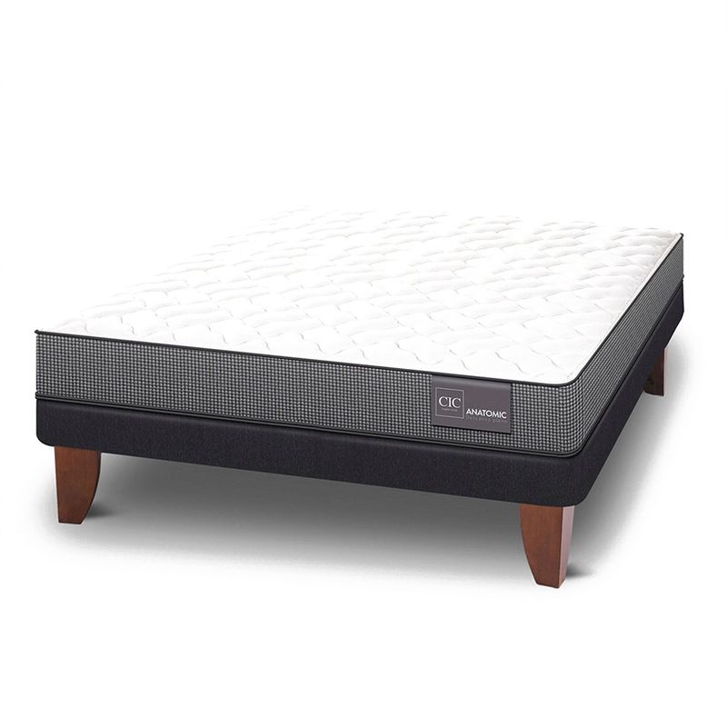 CIC - Cama Europea Anatomic Full X 2.00Mt Base Normal Cic