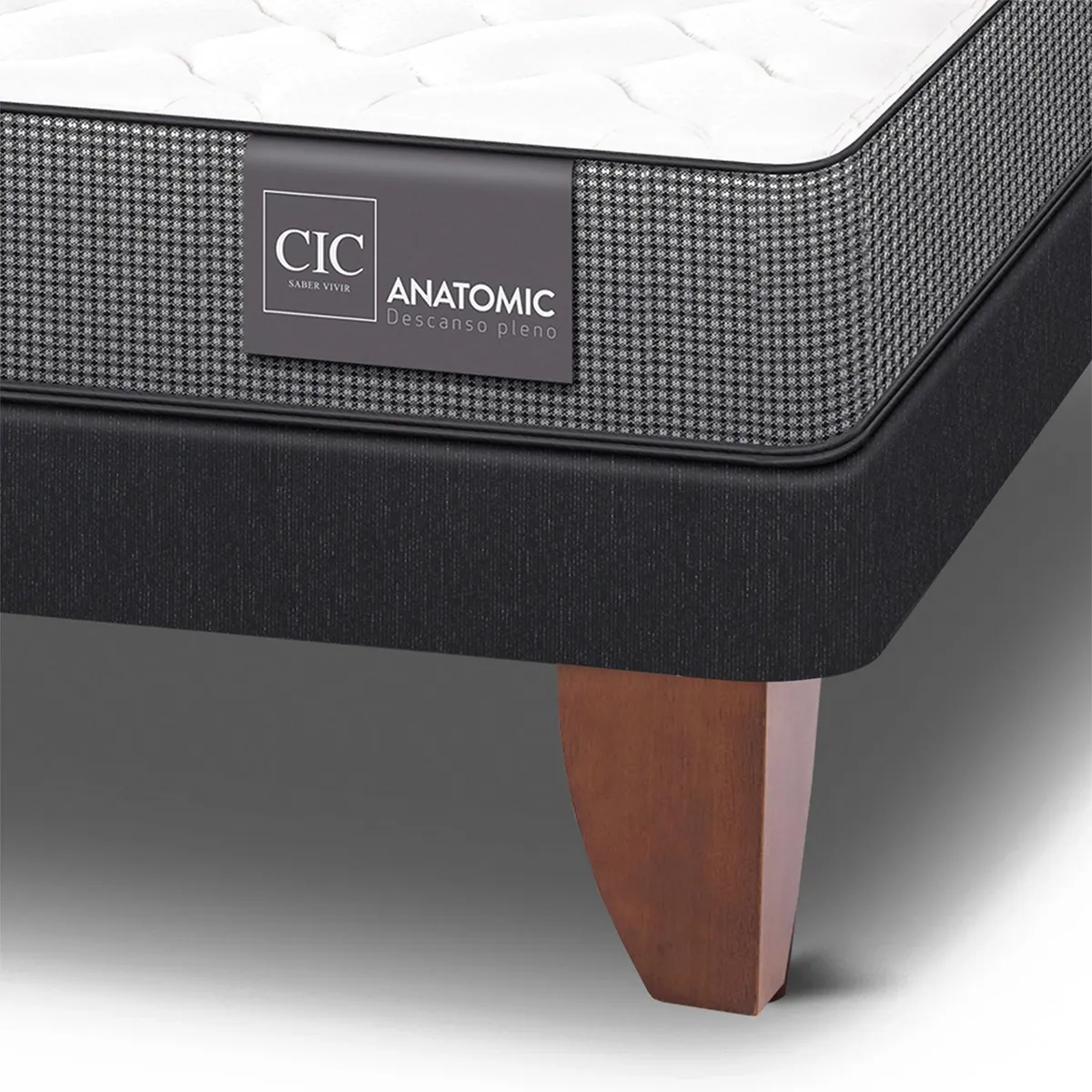 CIC - Cama Europea Anatomic Full X 2.00Mt Base Normal Cic