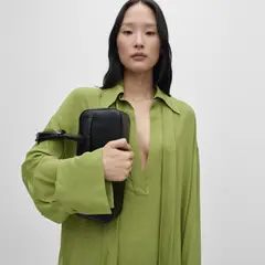MANGO - Blusa Gasa Lazada Mujer
