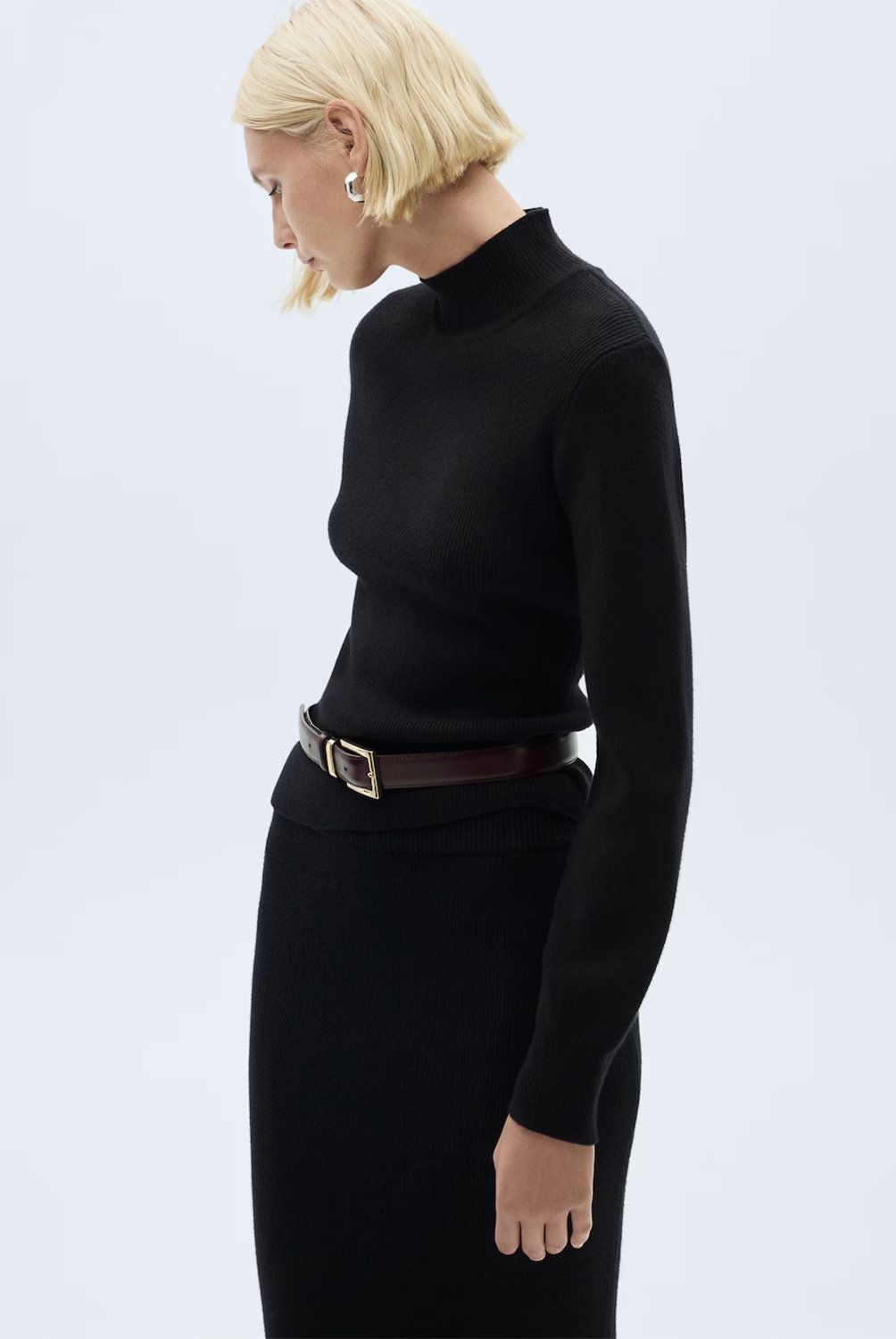 MANGO - Sweater Canalé Cuello Redondo Mujer Mango