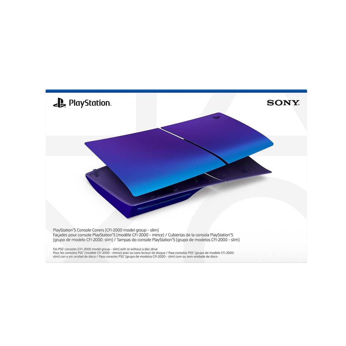 PLAYSTATION - Cover PS5 Slim Chroma Indigo Playstation