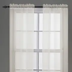 DORAL - Juego Velo Pasador Dolly 145X220 Cm Crudo