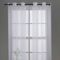 Juego Velo Argolla Dolly 145X220 Cm Blanco