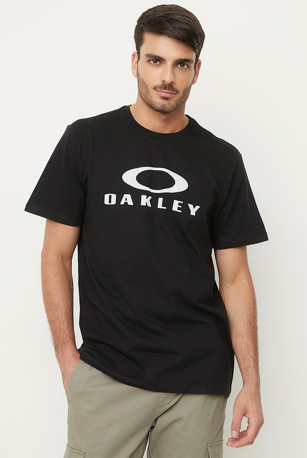 OAKLEY - Polera Manga Corta Algodón Regular Fit Hombre Oakley