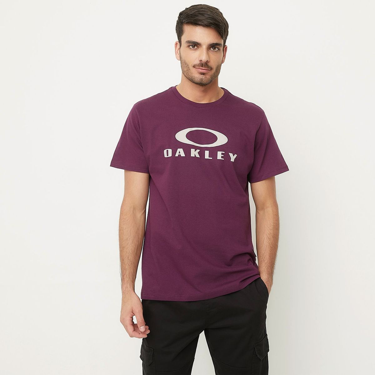 OAKLEY - Polera Manga Corta Algodón Regular Fit Hombre Oakley