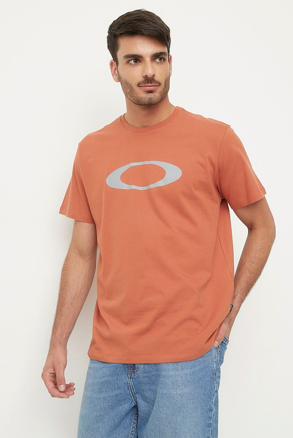 OAKLEY - Polera Manga Corta Algodón Regular Fit Hombre Oakley