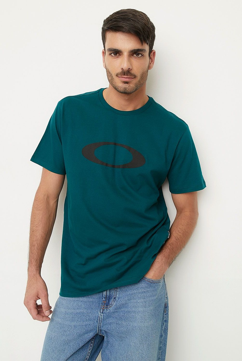 OAKLEY - Polera Manga Corta Algodón Regular Fit Hombre Oakley