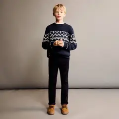 MANGO KIDS - Pantalón Recto Pana Niño