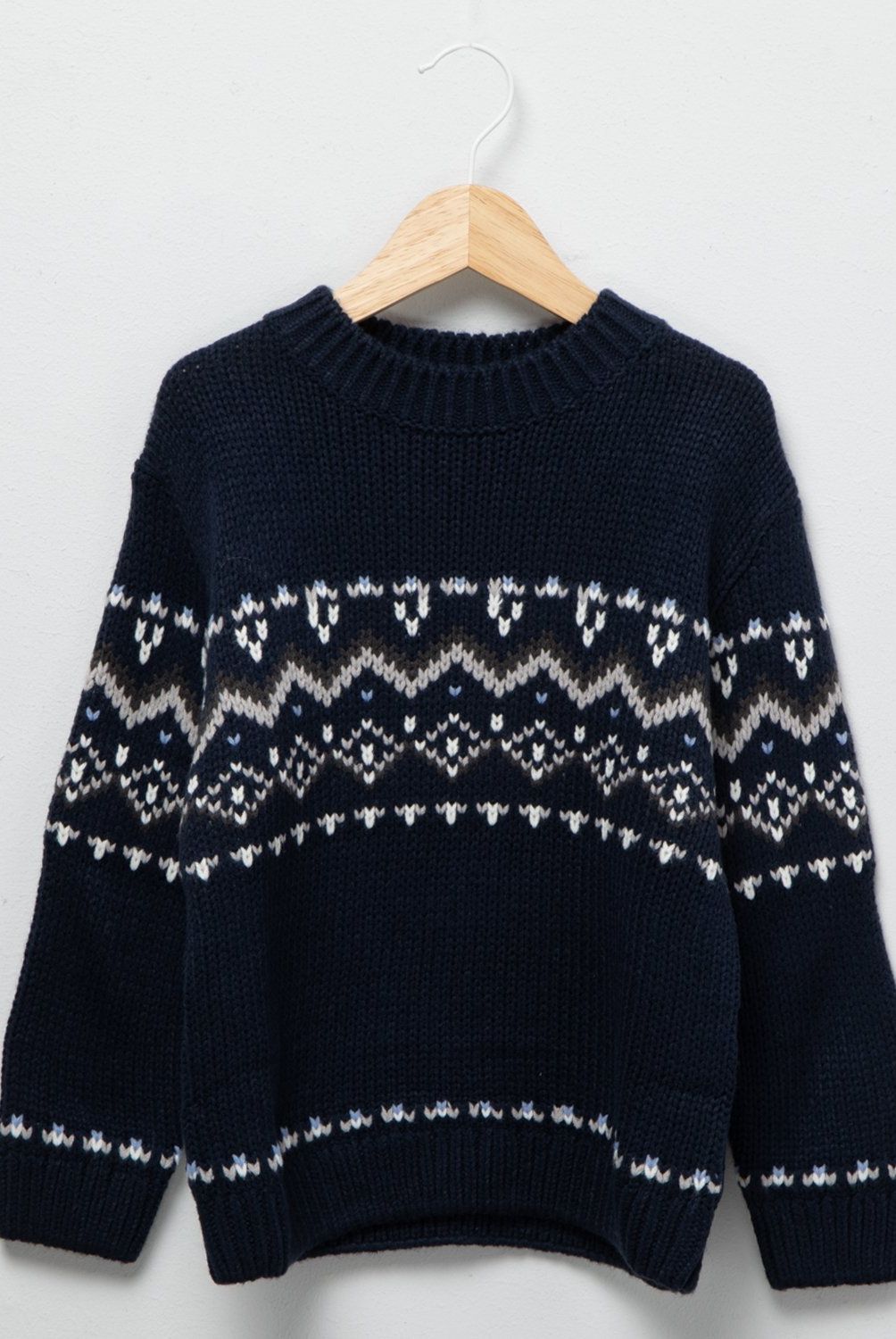 MANGO KIDS - Sweater Jacquard Niño Mango Kids