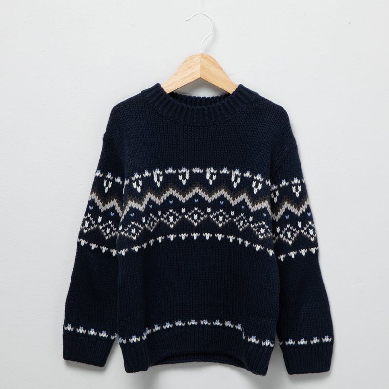 MANGO KIDS - Sweater Jacquard Niño Mango Kids