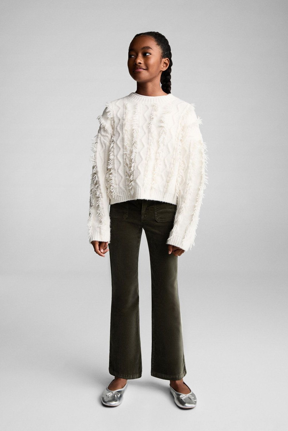 MANGO KIDS - Pantalón Niña Mango Kids