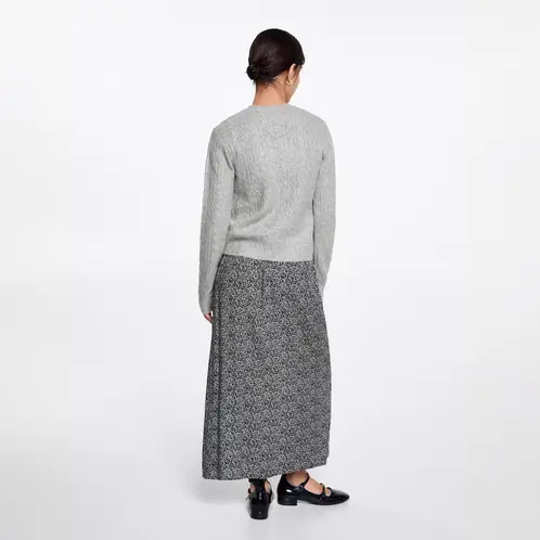 MANGO TEEN - Sweater Punto Trenzado Mujer