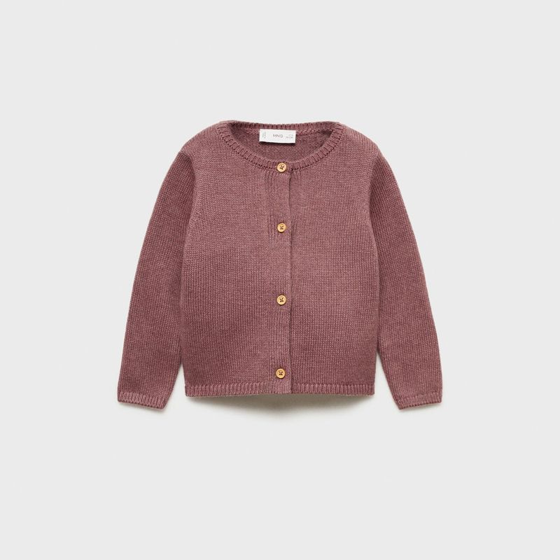 MANGO KIDS - Cárdigan Punto Botones Unisex Bebé Mango Kids