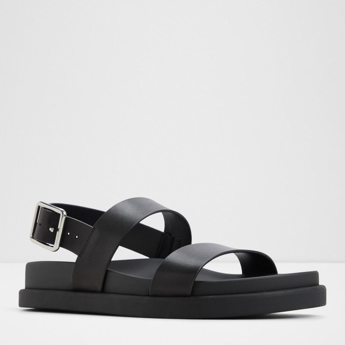 ALDO - Sandalia Mujer Cuero Negro Aldo